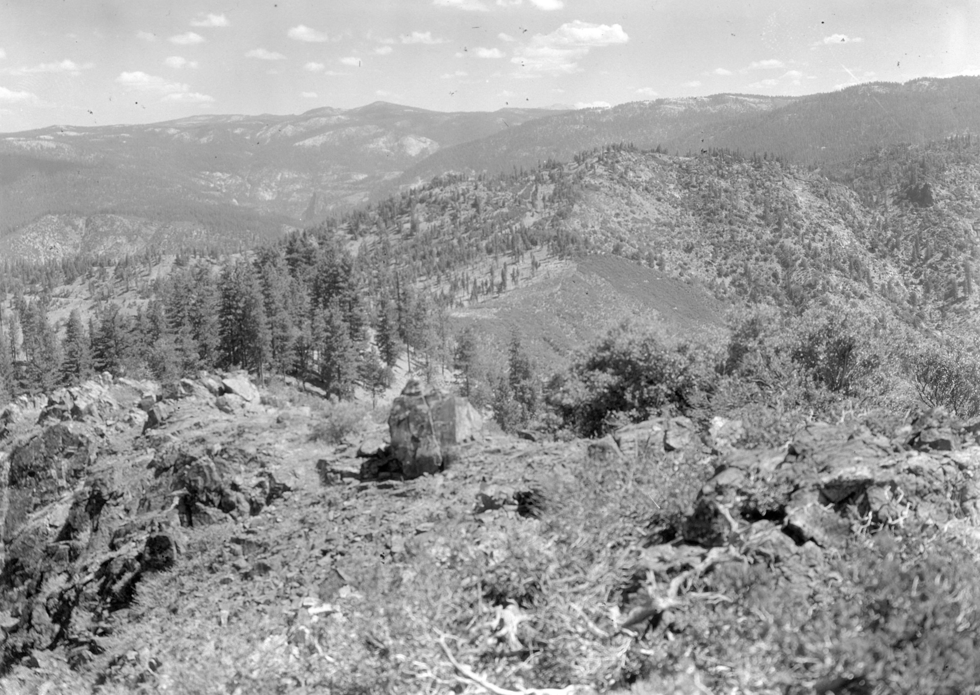 #3 of 8 views from Pinoche Peak, as a possible location for a fire lookout. The 8 views make a 360 degree picture.