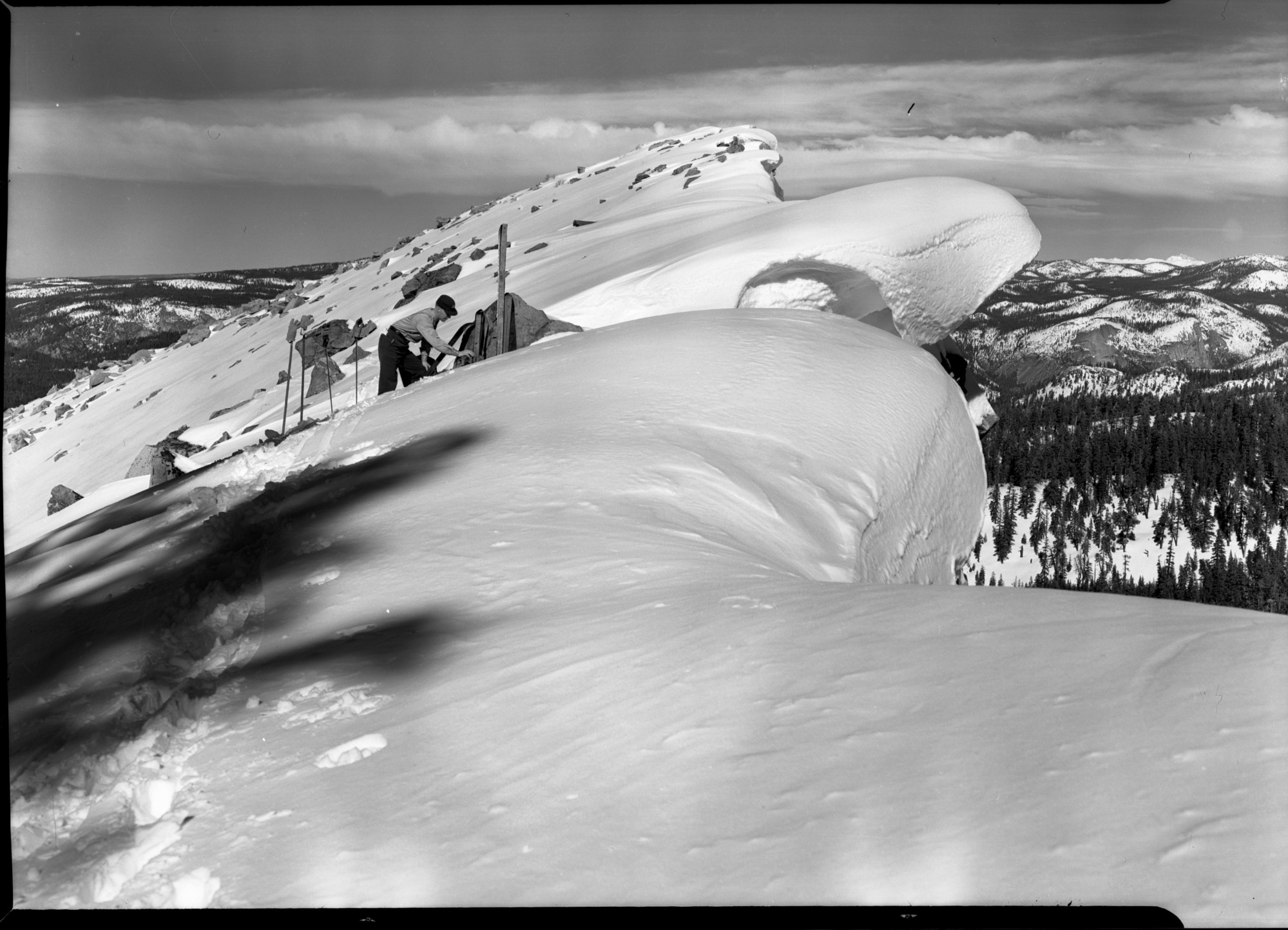 Ranger Frank Givens on Horse Ridge