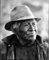 Captain Paul, old Yos. Native American, said to be over 105 years old when this picture was taken