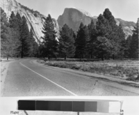 Copy Neg: MD 1986. Figure 28B. The same area shown in Fig. 28A as it appeared in 1943. Improvement in the condition of the road and the vegetation is obvious.
