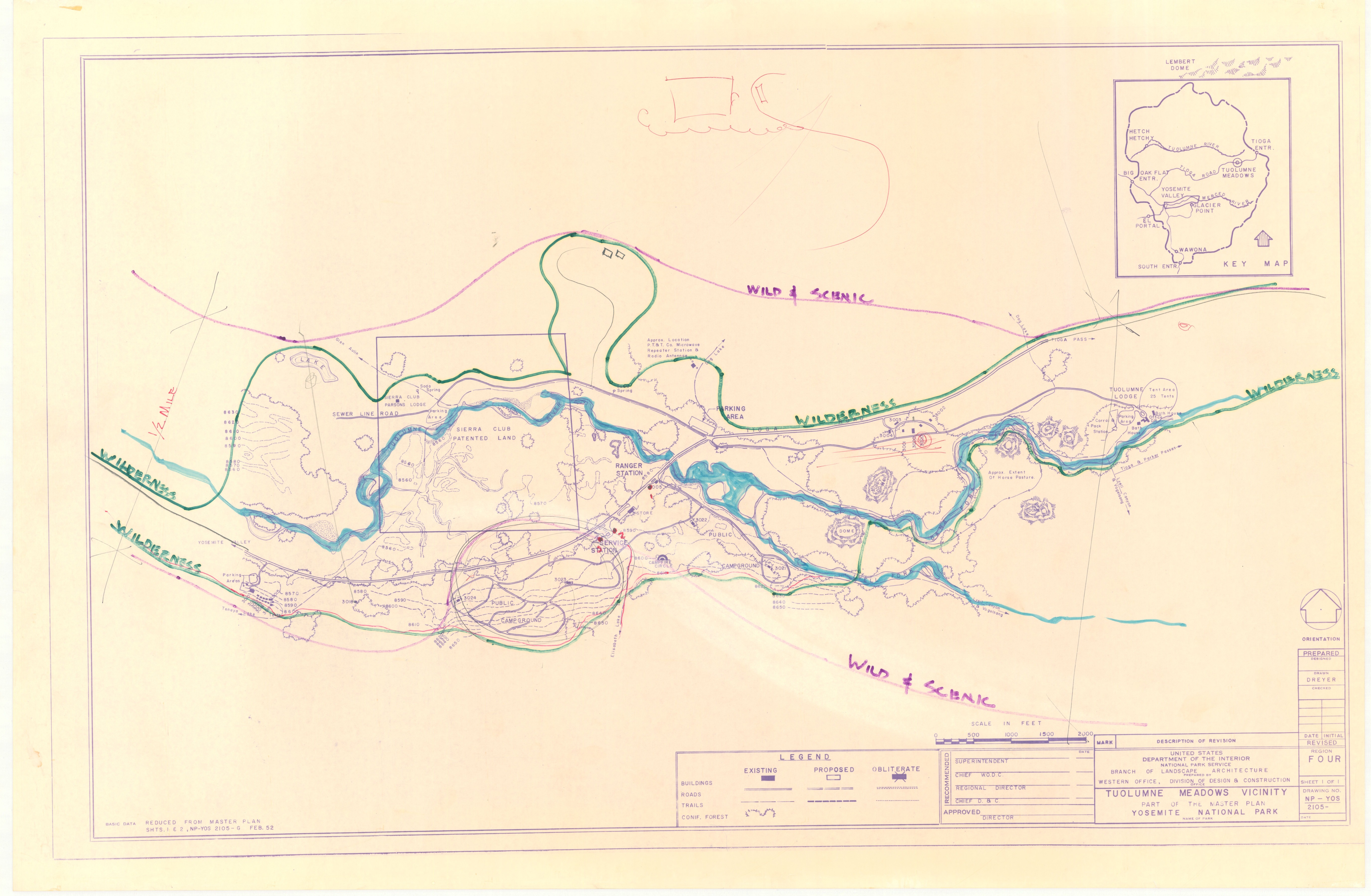 Tuolumne Meadows Vicinity Part of the Master Plan