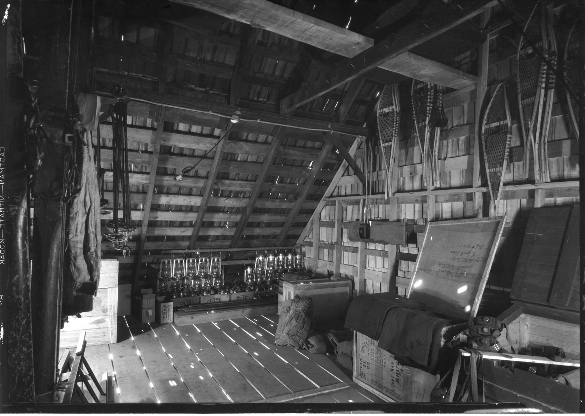 Fire Shed interior