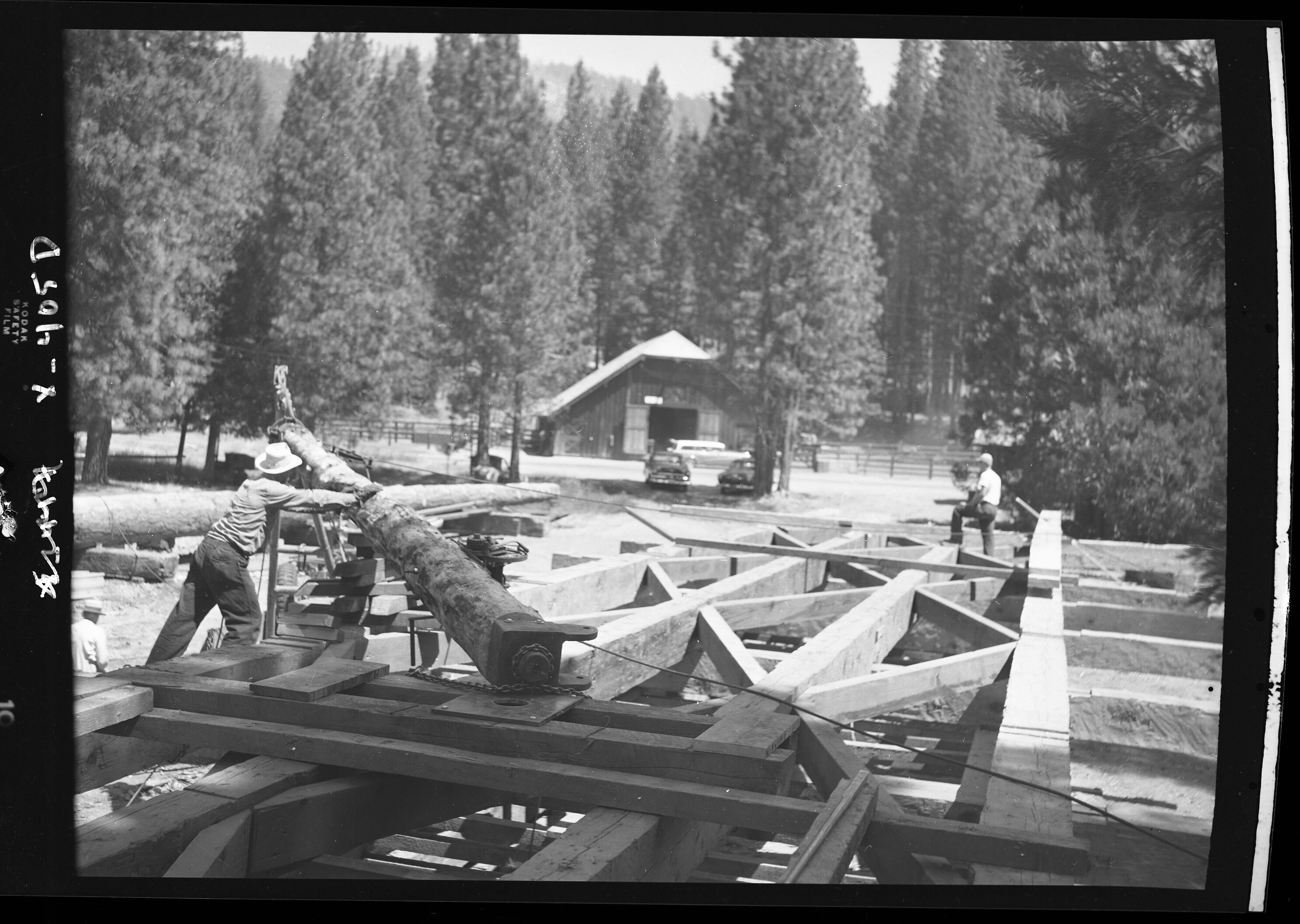 Repairs to Wawona Covered Bridge.