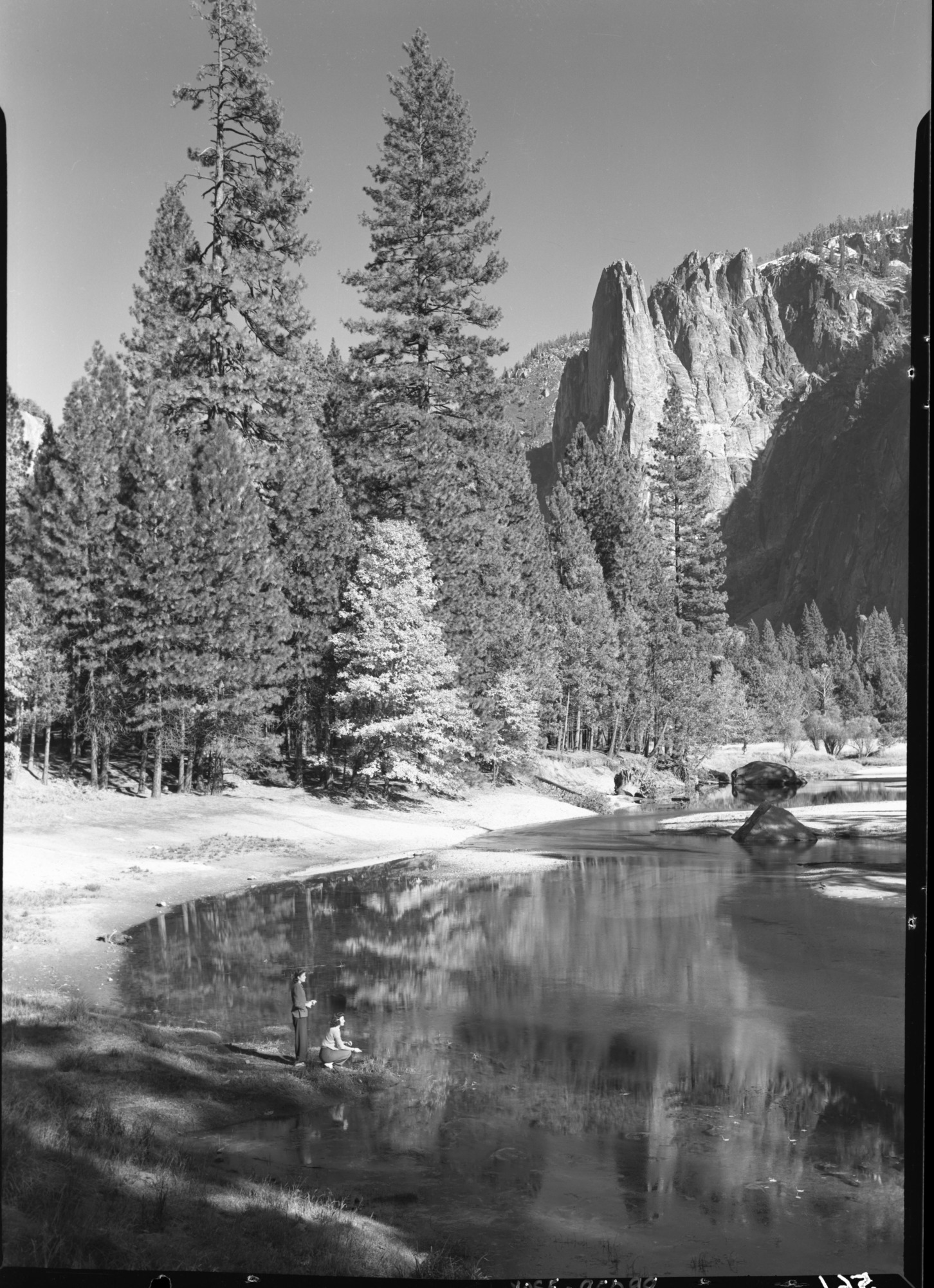 Sentinel R. & Merced River in autumn.
