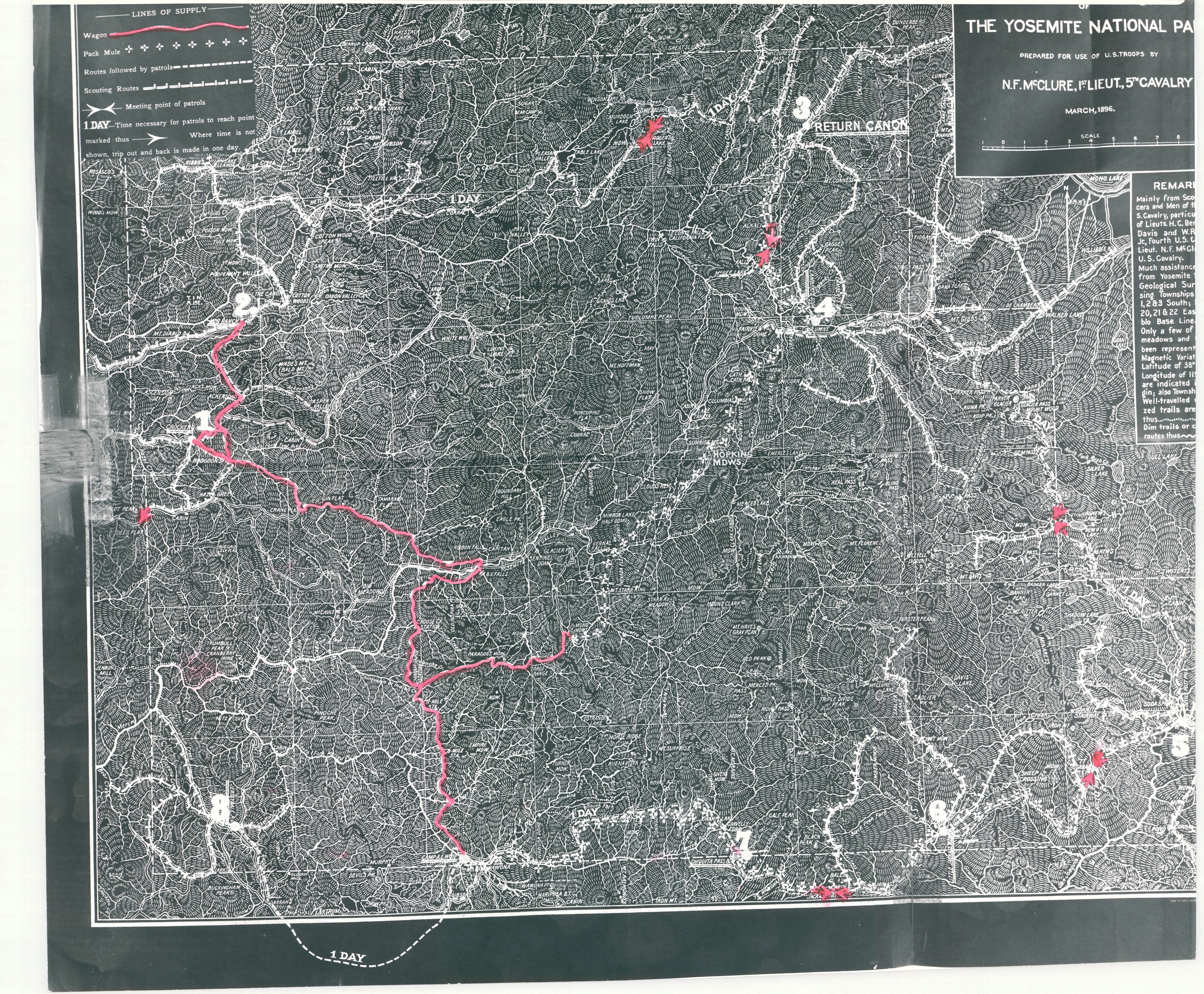 The Yosemite National Park