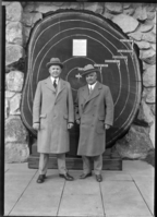 L-R: Congressman Albert E. Carter, Oakland and Shellenberger of Neb. - Members of Rivers & Harbors.