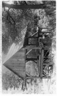 Hutching's Sawmill near Yos. Falls; John Muir worked here. copied by Phillips, copied 1930