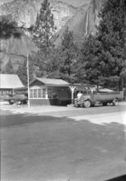 Pumping gasoline in Yosemite.