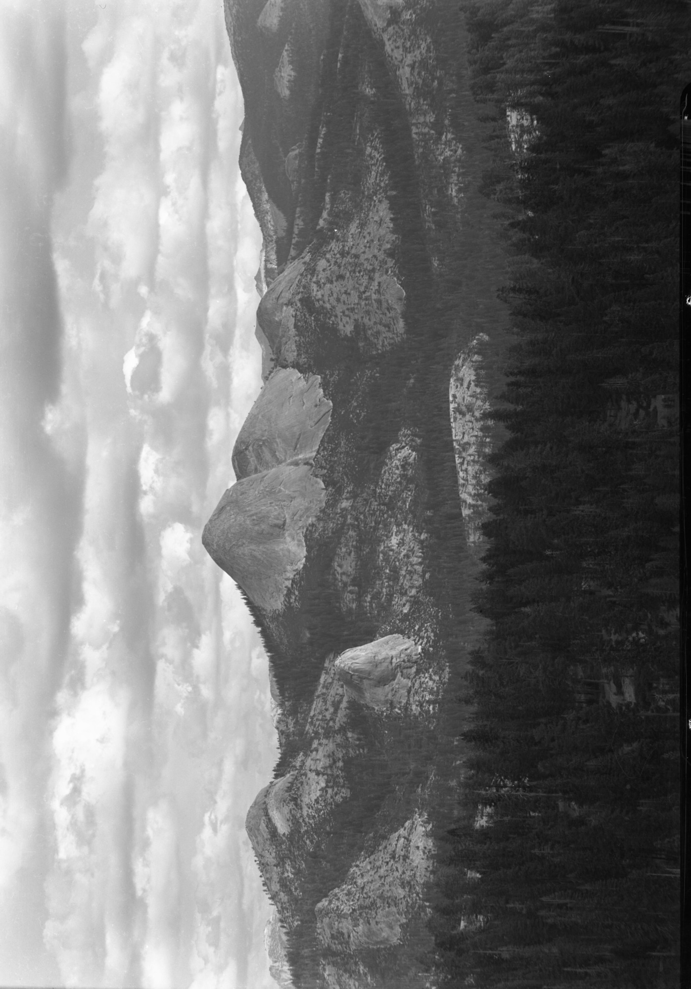 Mt. Starr King and domes.