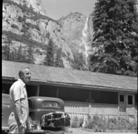 Jimmy Durante at the Yosemite Lodge.