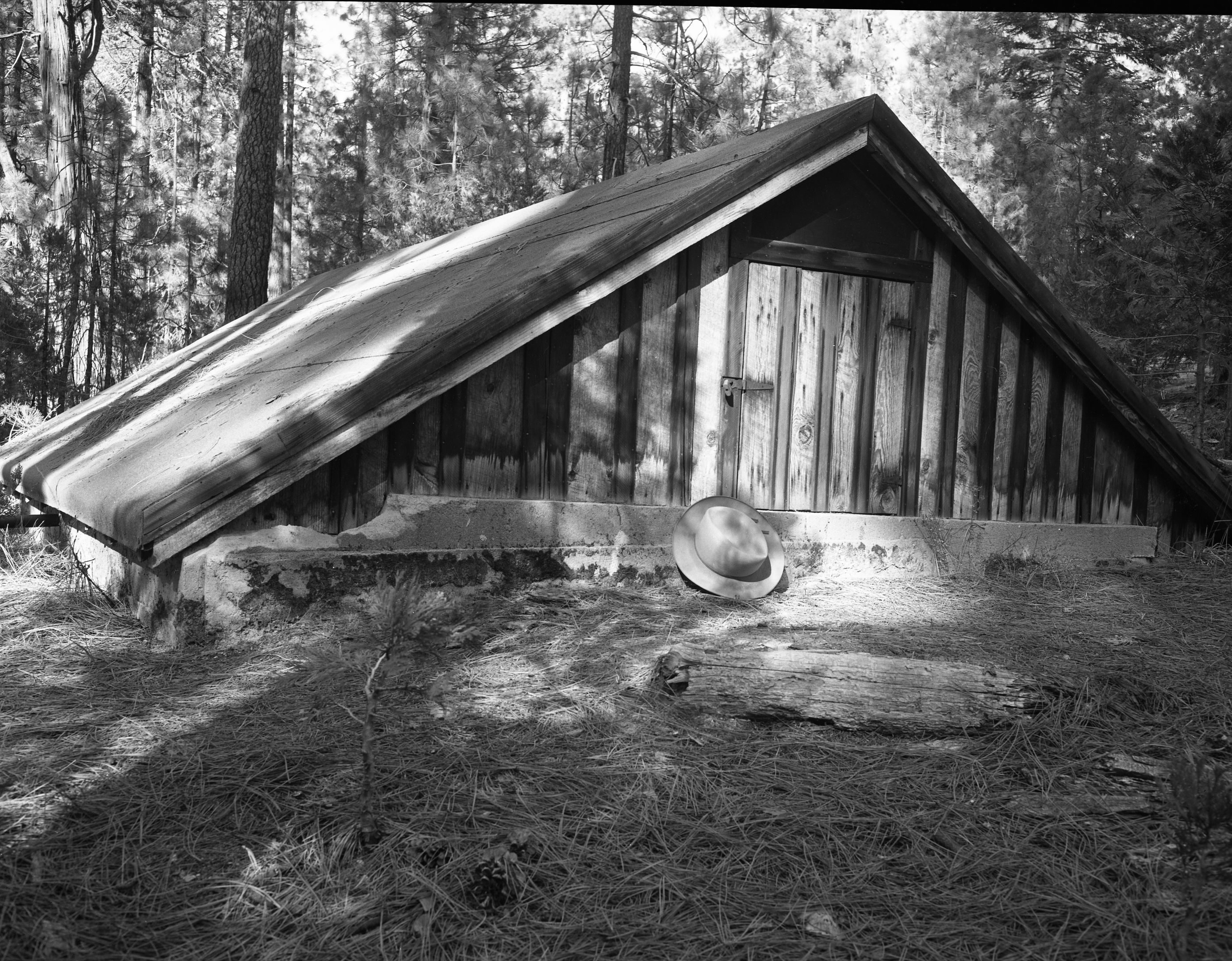 Foresta. Spring house east of Senn. E-2. [Reservoir for Foresta Camp built about 1913-1917].