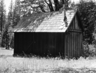 Cabin on Myers property at Big Meadows.