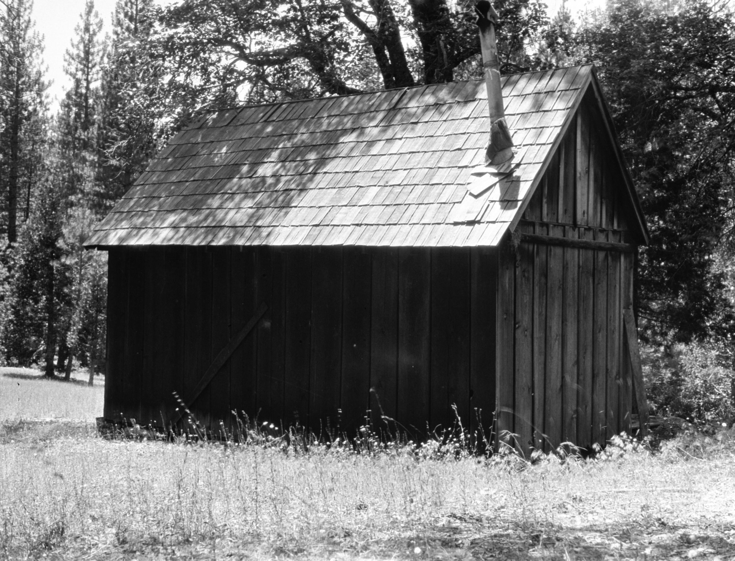 Cabin on Myers property at Big Meadows.