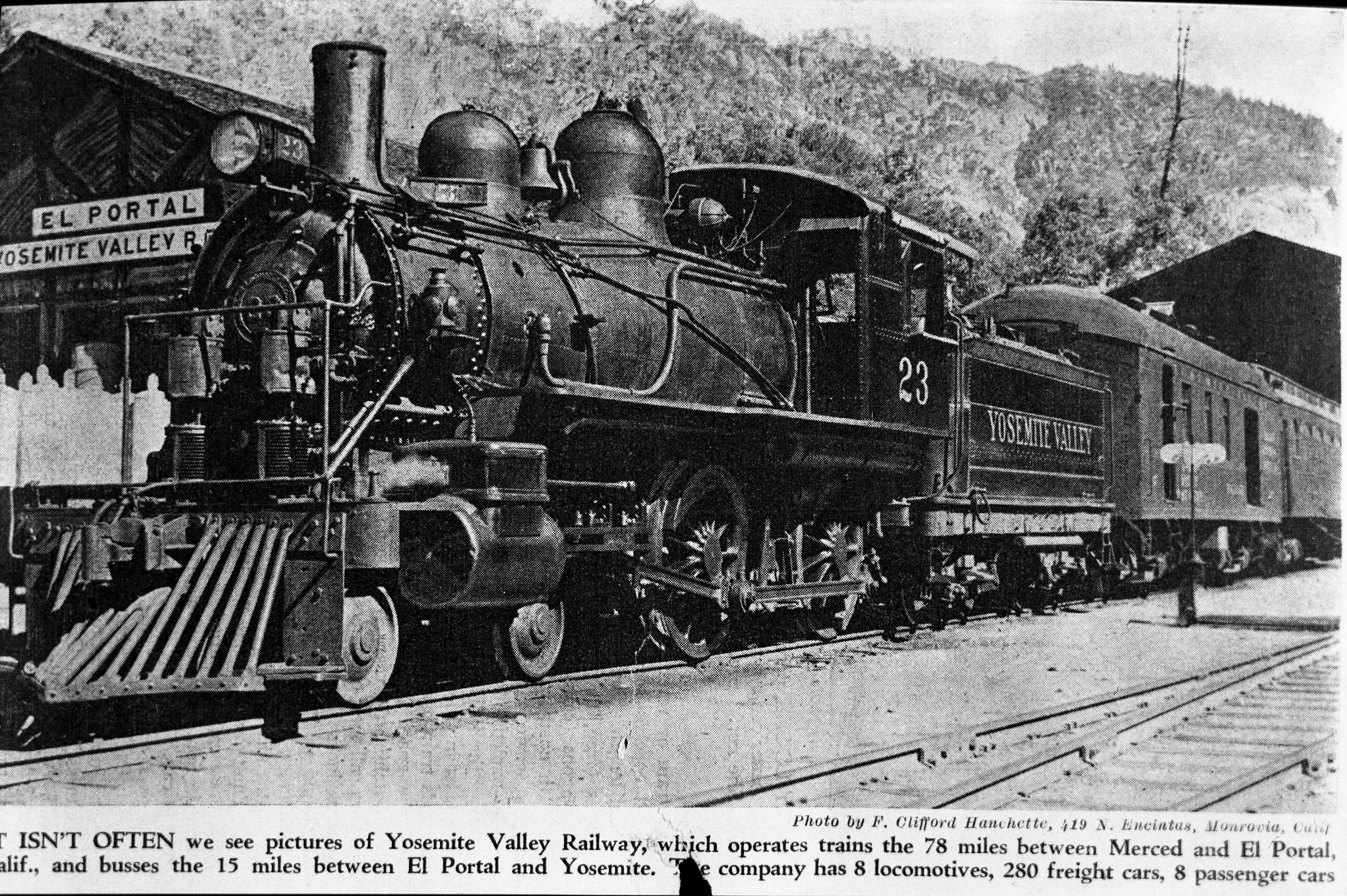 Old No. 23 at El Portal Station