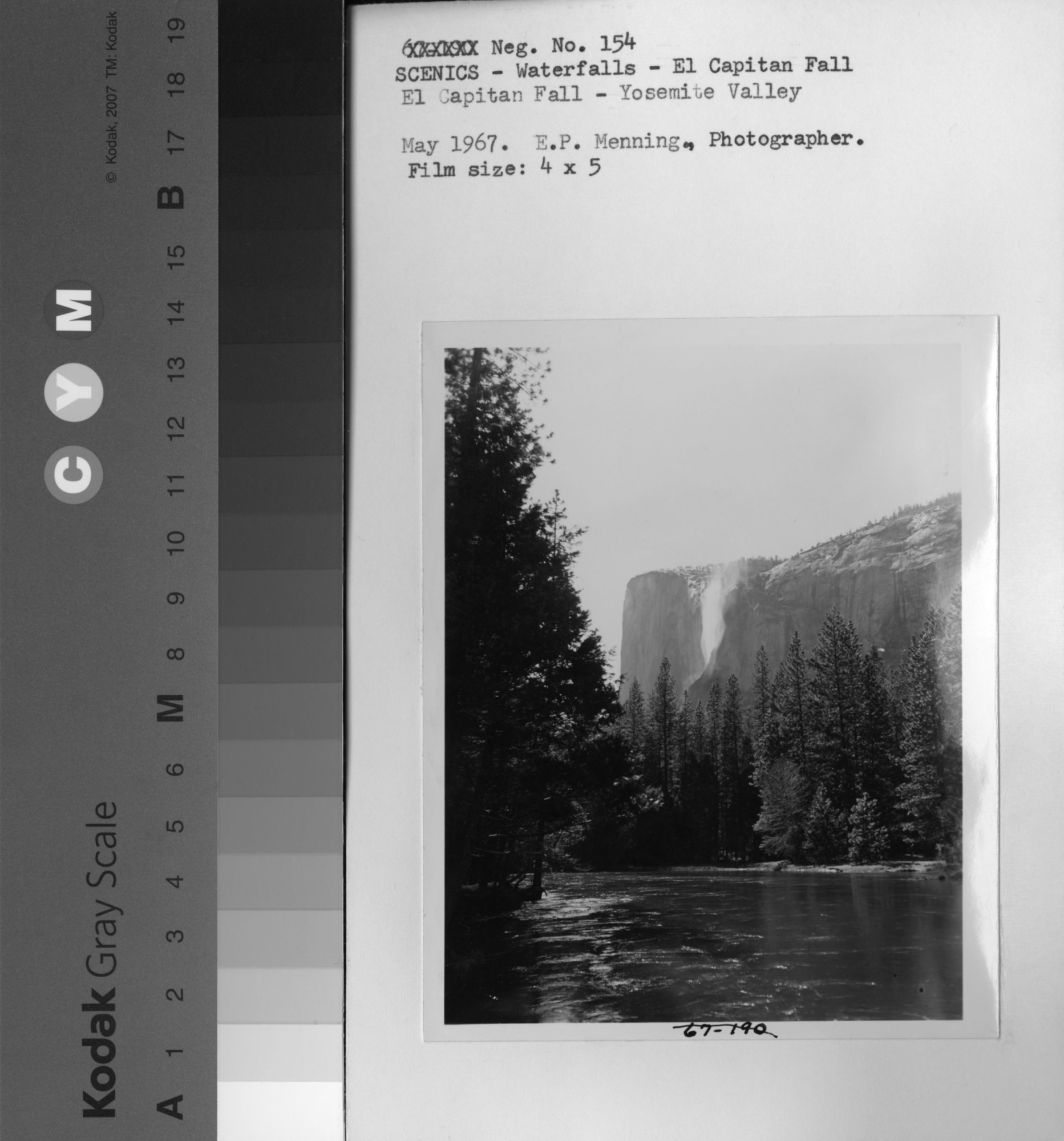 El Capital Fall - Yosemite Valley.