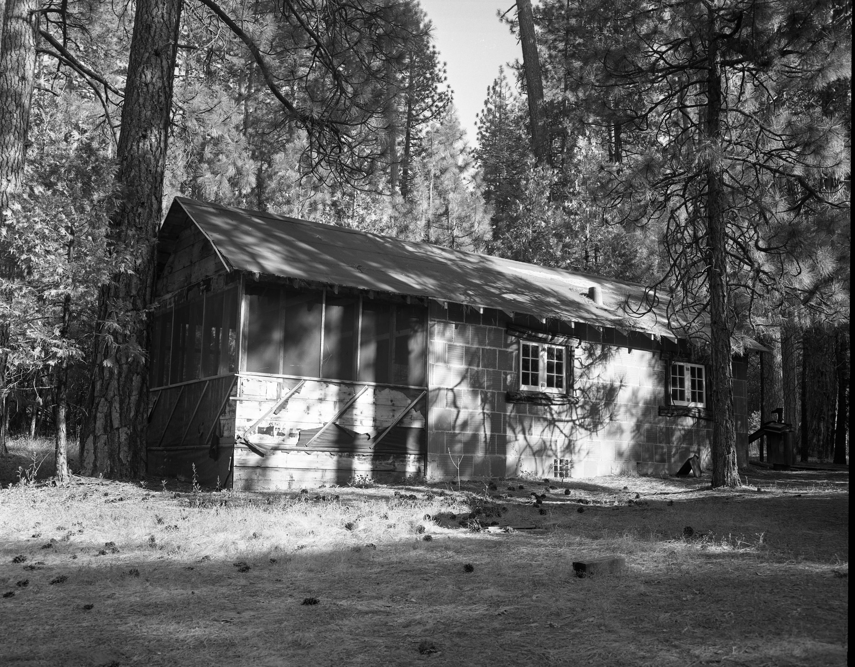 Foresta. Fine brick house. Boxk 48. E-3. [Built / A. W. Steelman about 1936].
