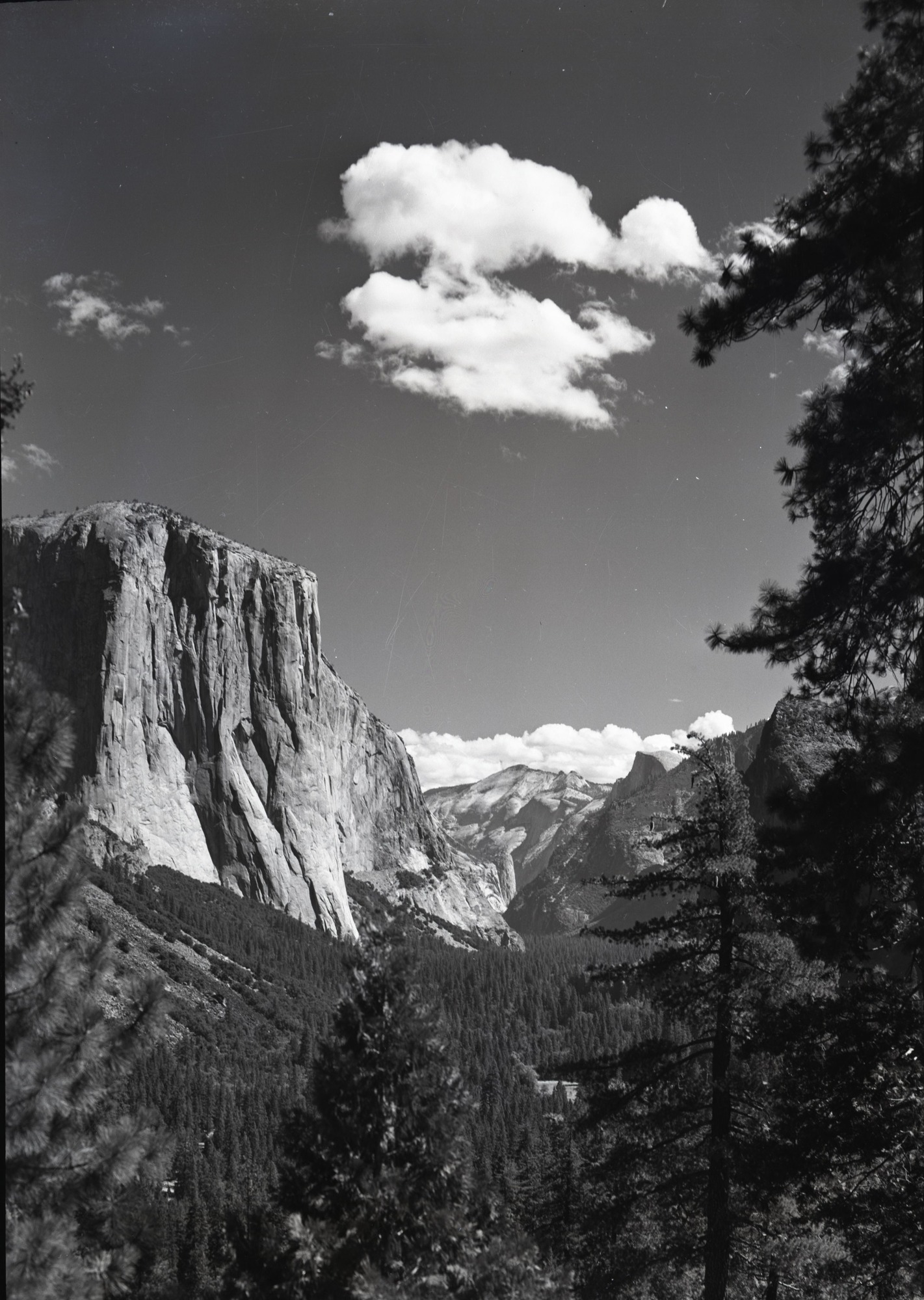 Valley with red filter.