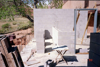 Construction of headquarters addition.