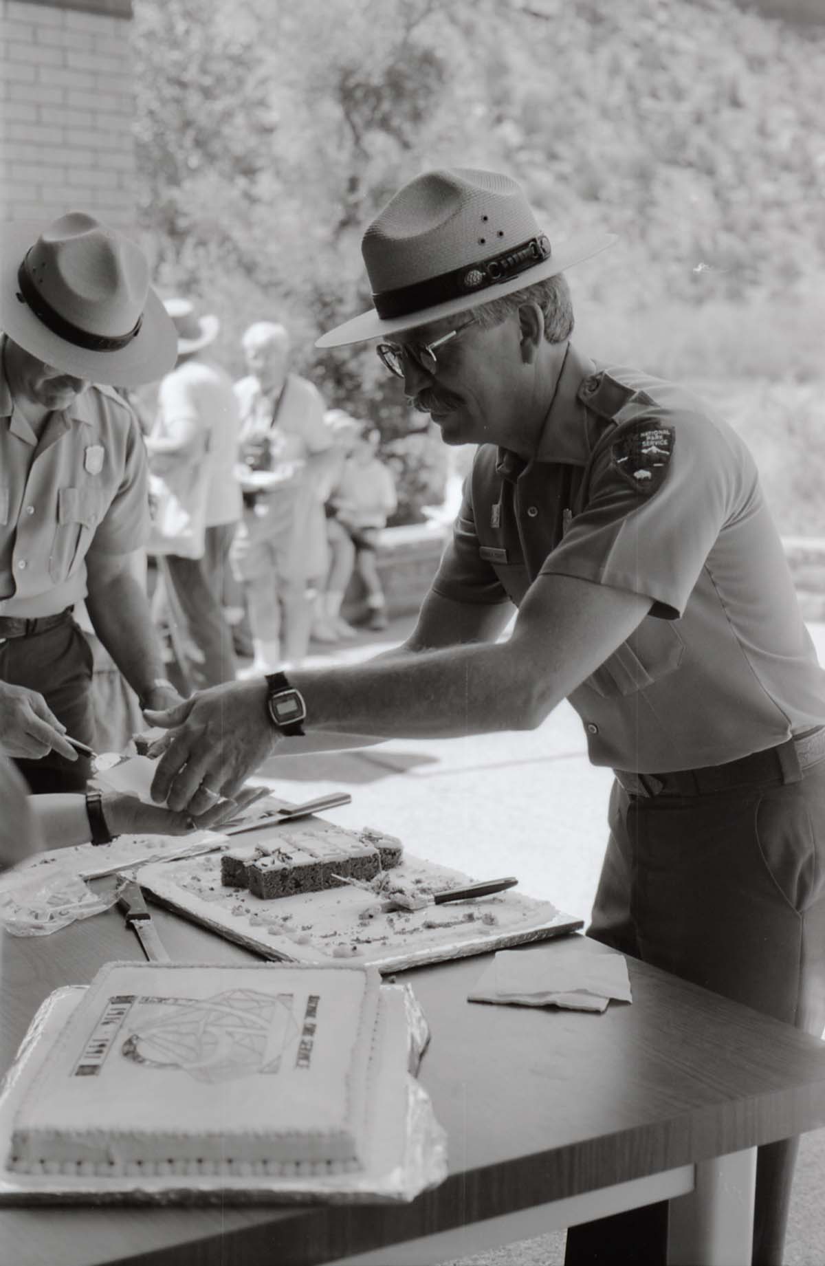 BW Photos of the parks 75th anniversary celebration.