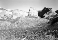 Tucupit Point, Paria Point and Beatty Point. Middle (left) and south forks of Dry Creek. North Fork Timber Creek (upper right).