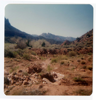 The Springdale water pipeline during construction.