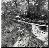 Rock work and repair of Weeping Rock Trail.