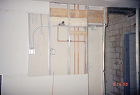 Construction of headquarters addition.