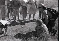 BW Photos of Junior Ranger Activities in Zion.