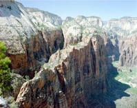 Color Photos of Angels Landing.
