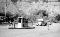 Zion entrance station.