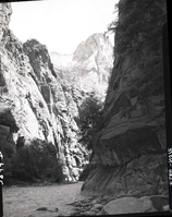 View along Narrows from end of the Gateway to the Narrows Trail.