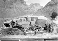 Zion Museum's Indian Pueblo diorama exhibit.