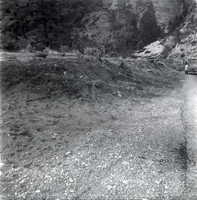 East side road repair and turn out construction.