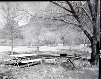 South Campground extension, tables, fireplaces.
