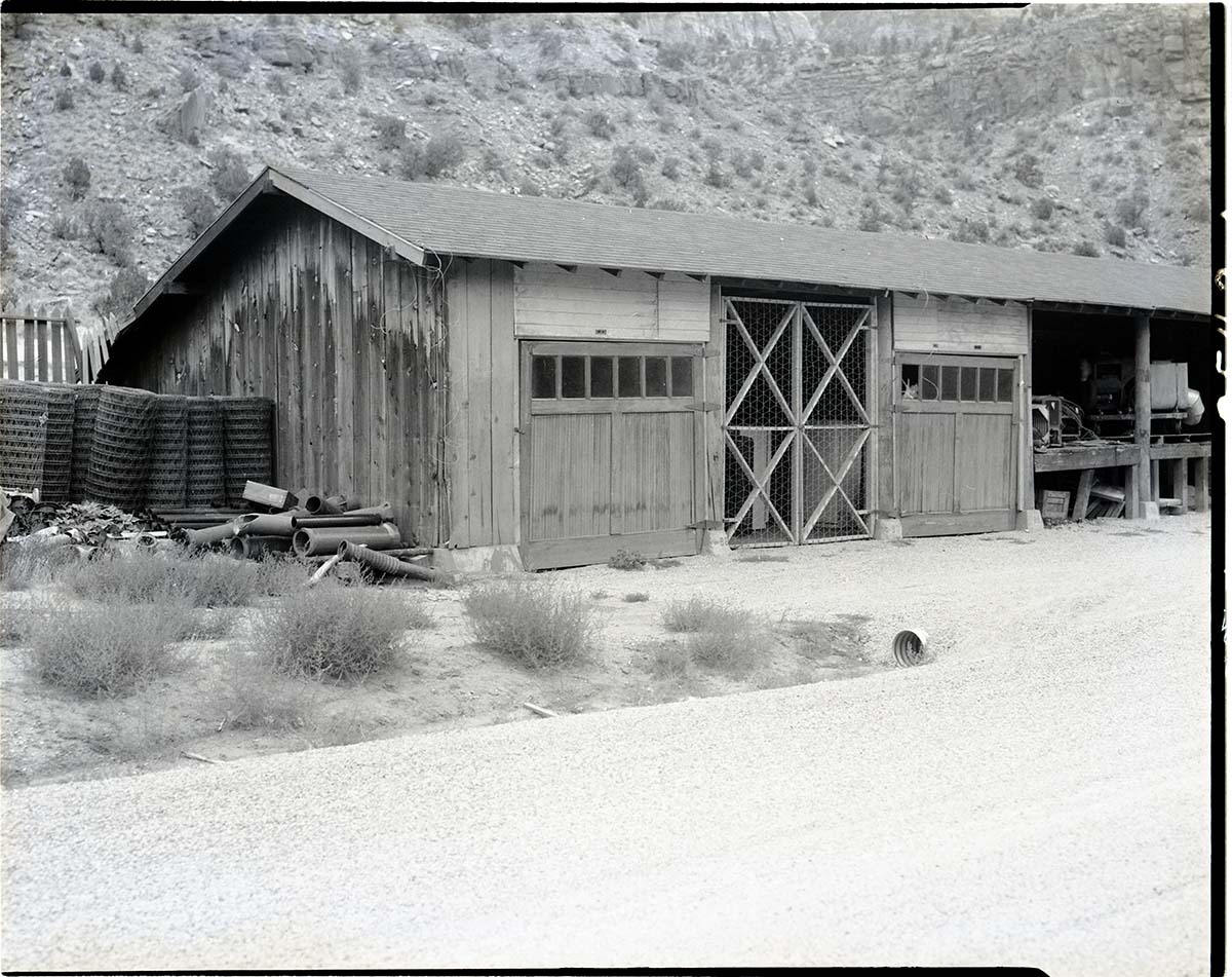 Storage sheds to be replaced.