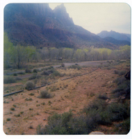 The Springdale water pipeline during construction.