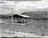 Storage sheds to be transferred to park from United States Air Force (USAF) Hurricane Supersonic Research Site.