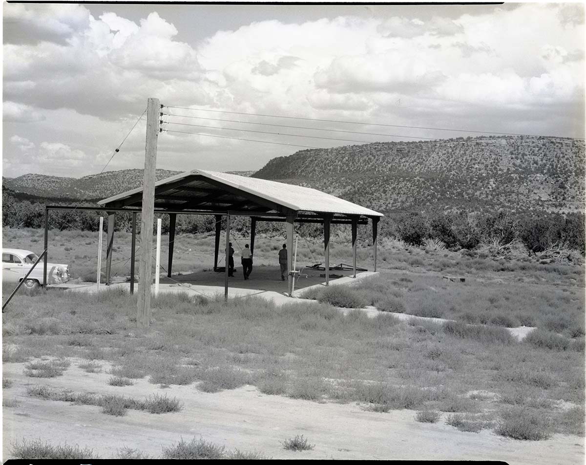 Storage sheds to be transferred to park from United States Air Force (USAF) Hurricane Supersonic Research Site.
