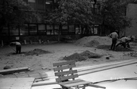Construction of headquarters addition.
