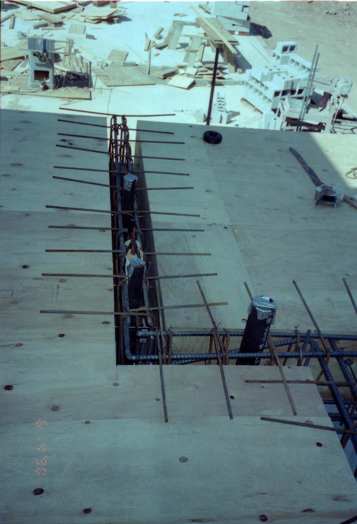 Construction of headquarters addition.