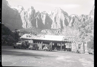 Reconstruction of machine shop, Building 77 after fire of January 3, 1953.