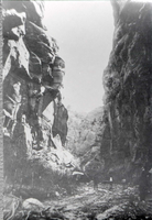 BW Photos of the Court of the Patriarchs - 35mm.