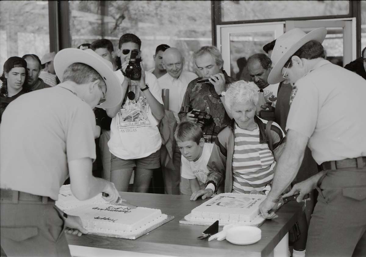BW Photos of the parks 75th anniversary celebration.