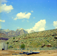 Sewer treatment plant.