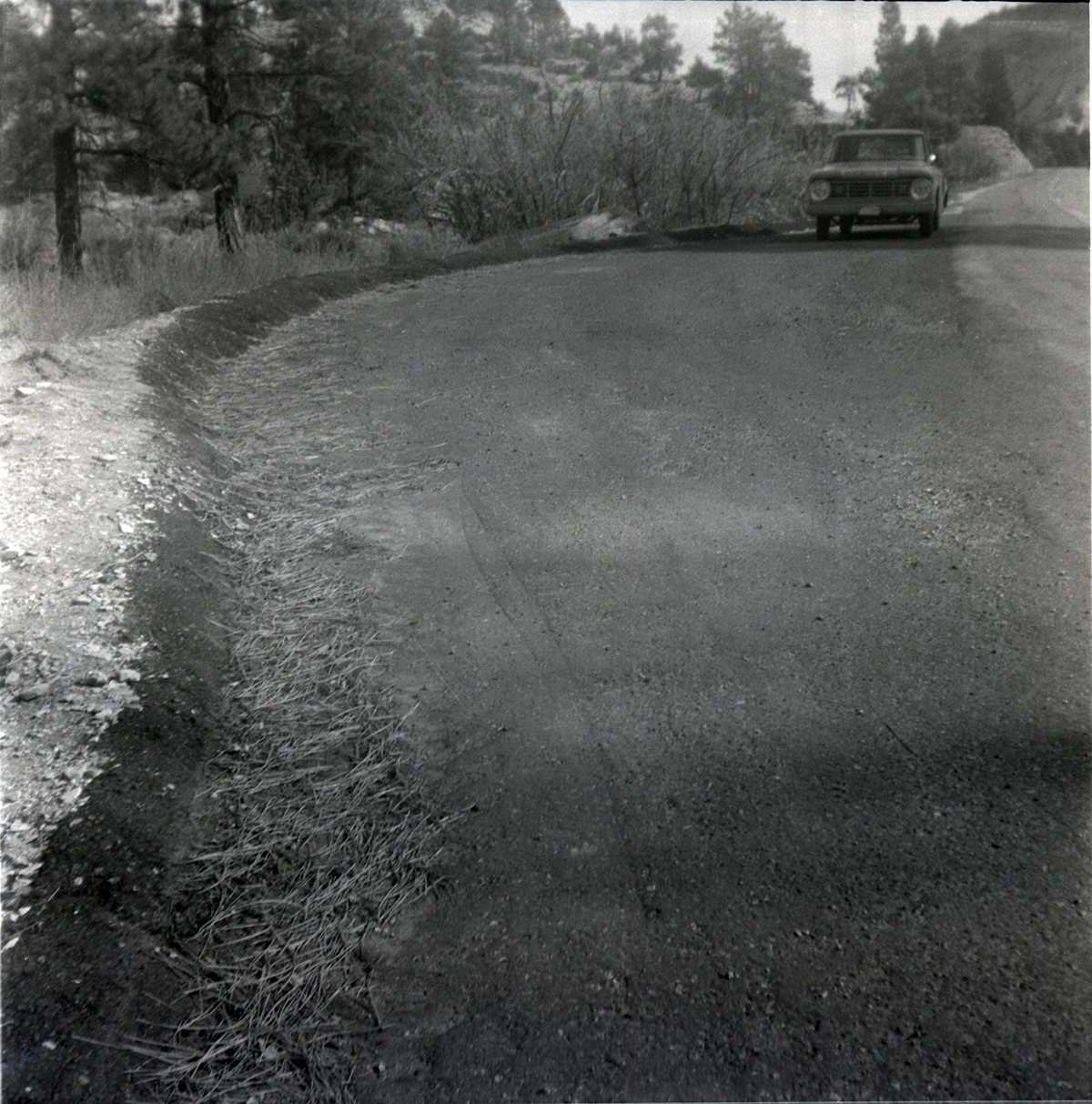 East side road repair and turn out construction.