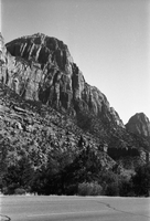 BW Photos of general interior views of Zion Canyon - 35mm.