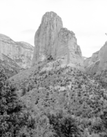 Tucupit Peak in Kolob section. Near three forks of Taylor Creek.