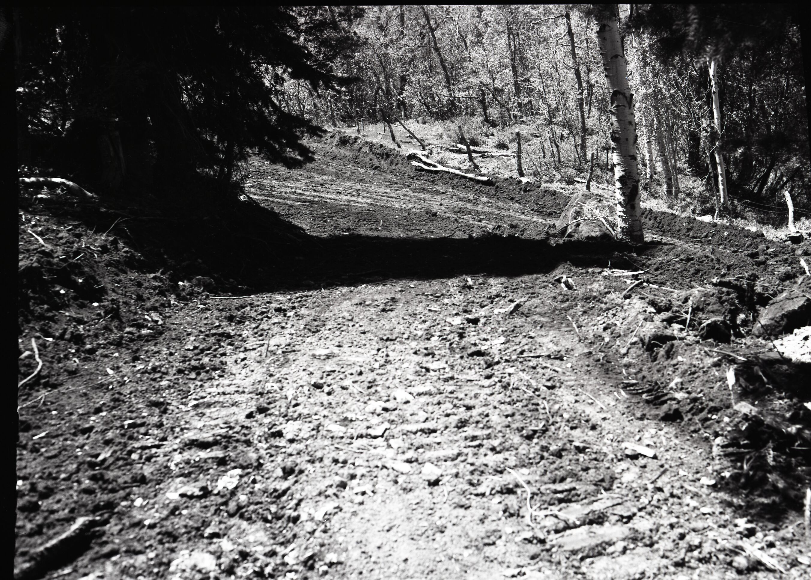 Developments on private land within Zion National Park near Lava Point.