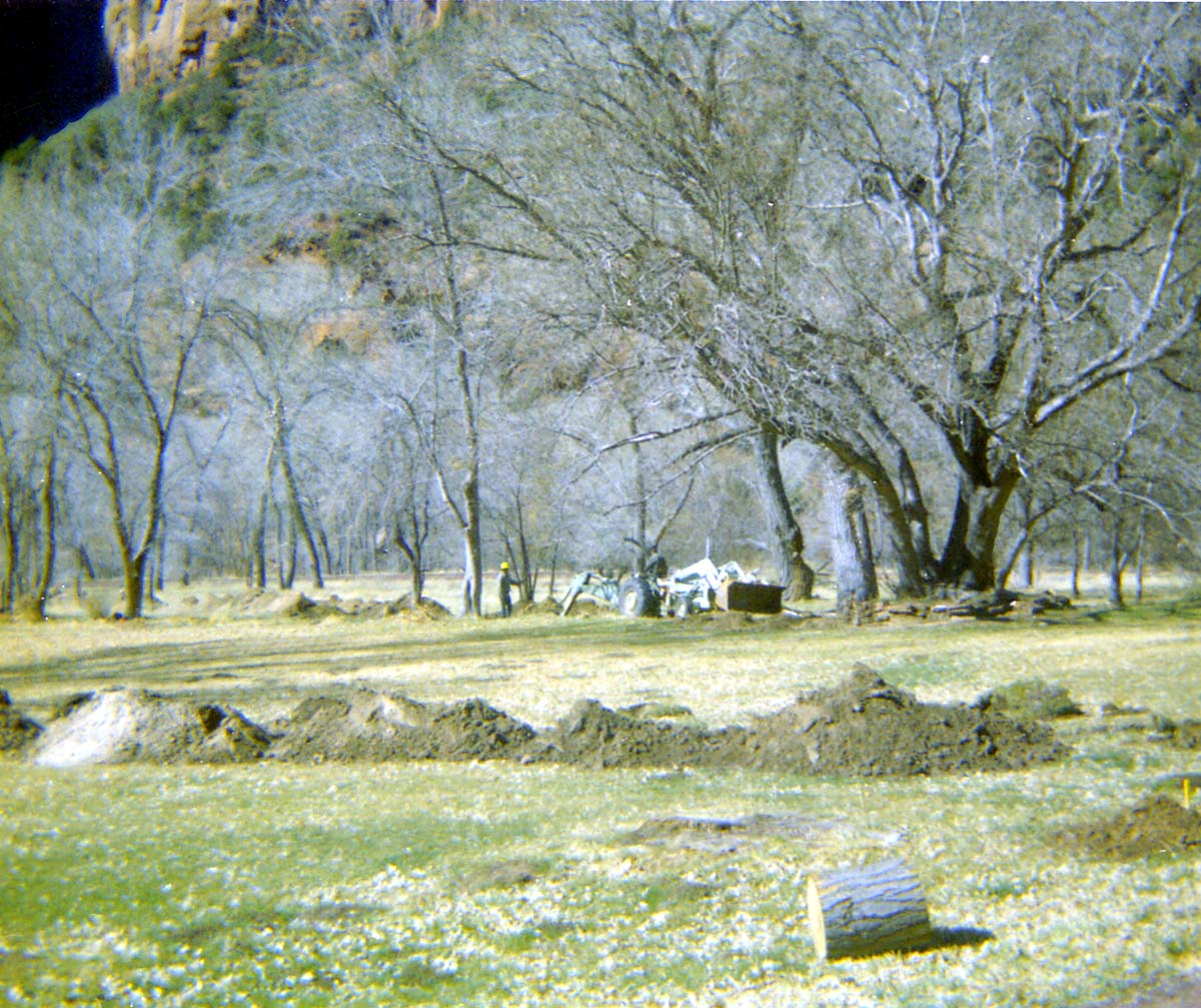 The Zion Lodge utilities project.