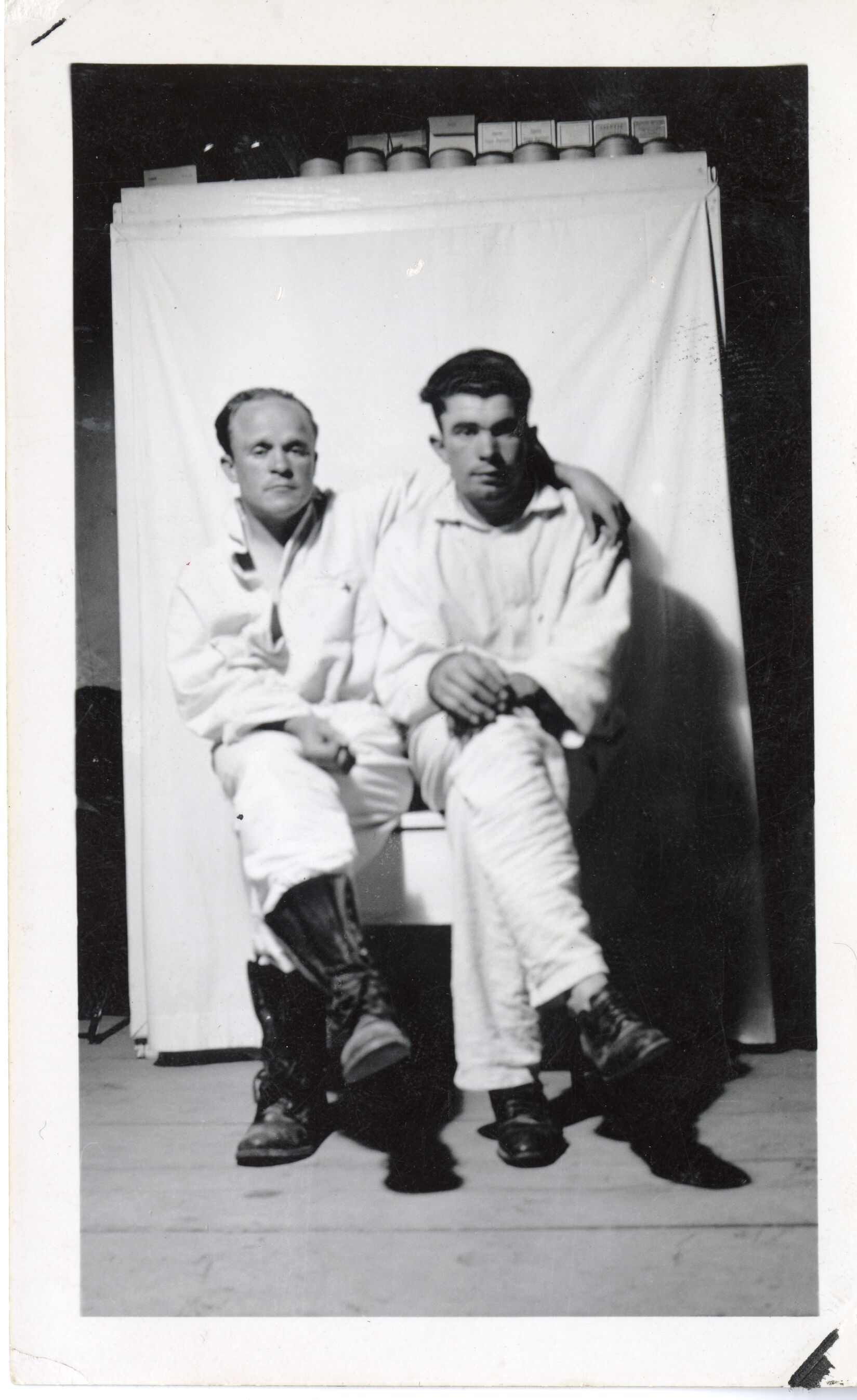 CCC MEN IN INFIRMARY (PETERSON AND LITTLE)